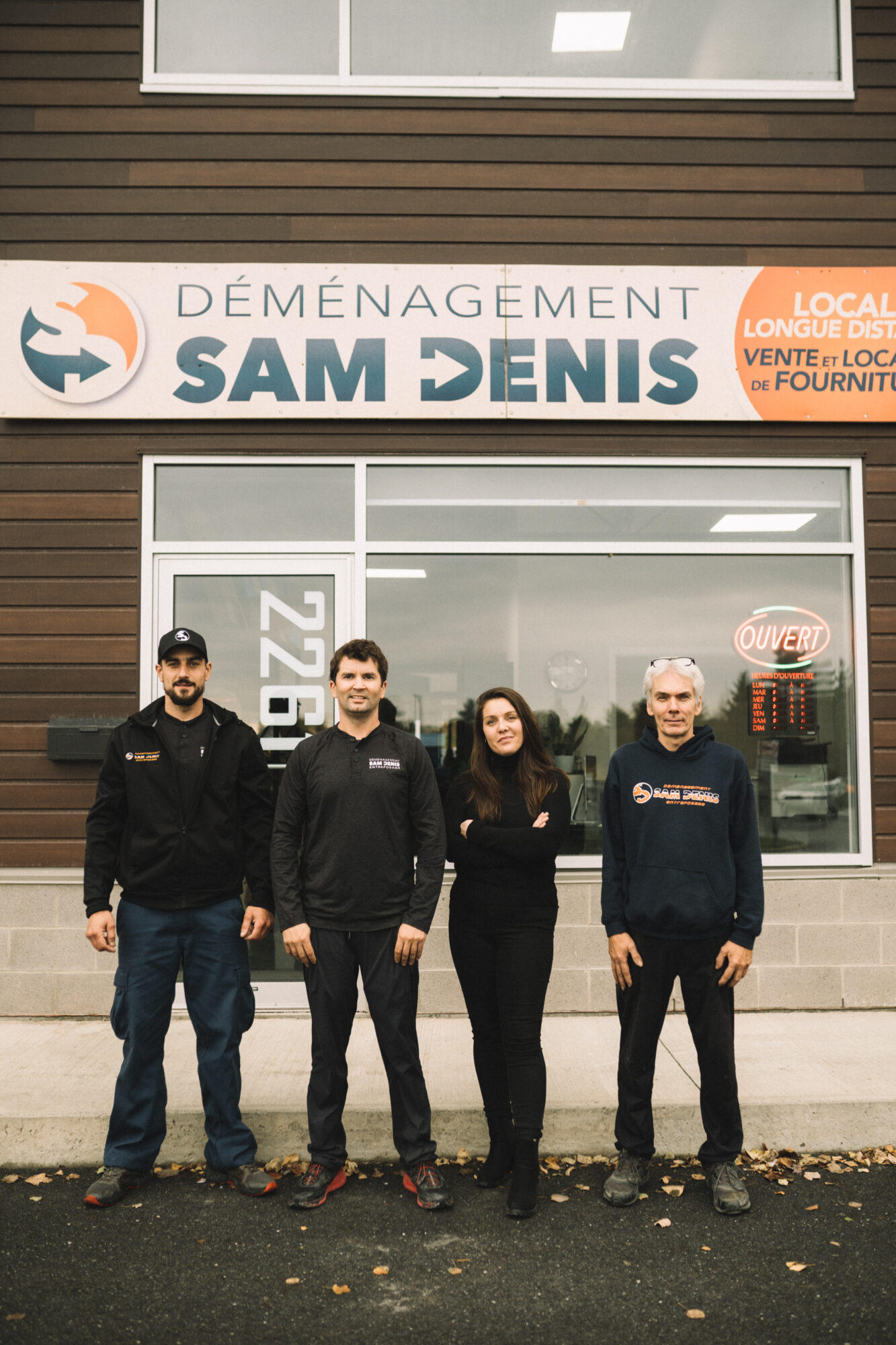L'équipe de Déménagement Sam Denis - Chef de file dans l'industrie du déménagement dans la région de l'Estrie